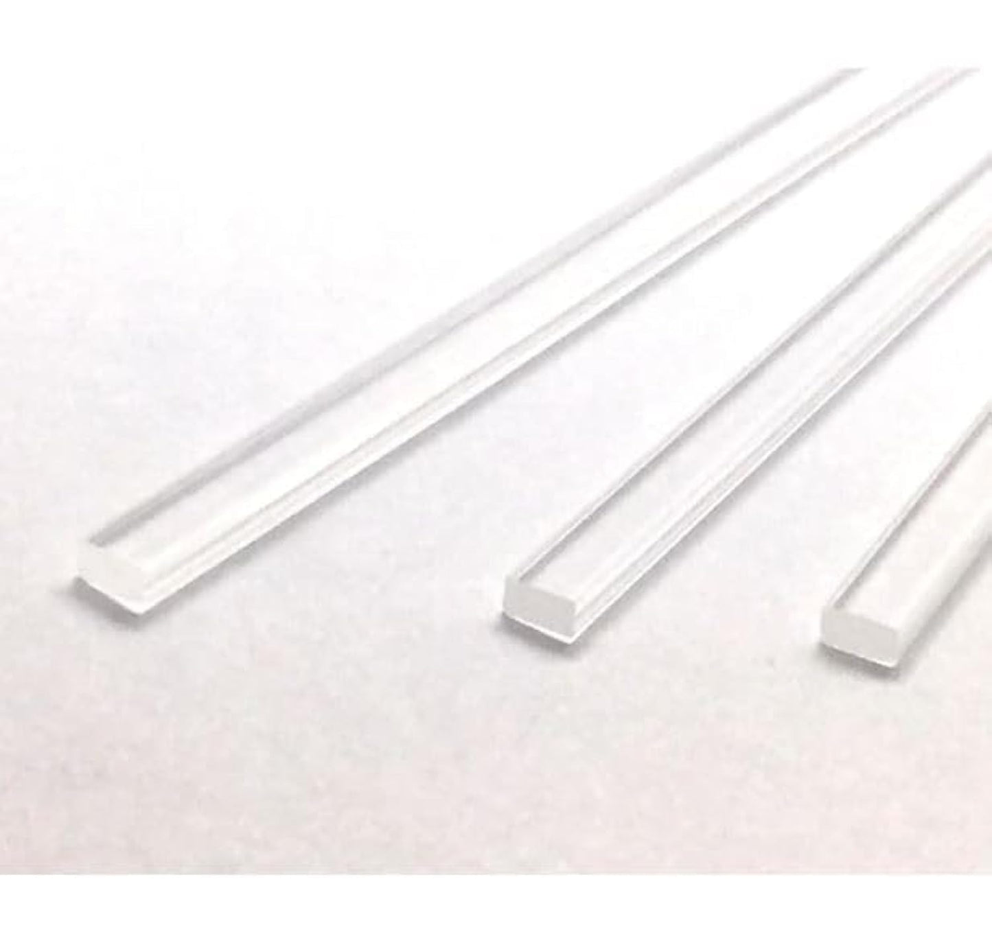 25pcs L-8" x W-4mm - Thick 2mm Flat Clear sticks for cake toppers cake pops or lollipops - Acrylic Plexiglass Sticks Transparent Clear, Strong and not