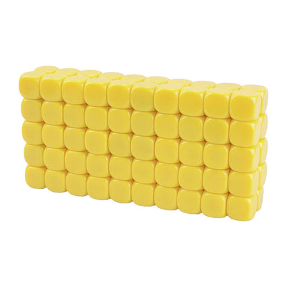 22MM Rounded Blank Six Sided Dice Lianshi Teaching Created Sesources Game Teaching Plastic Cubes Four Colors Choosable