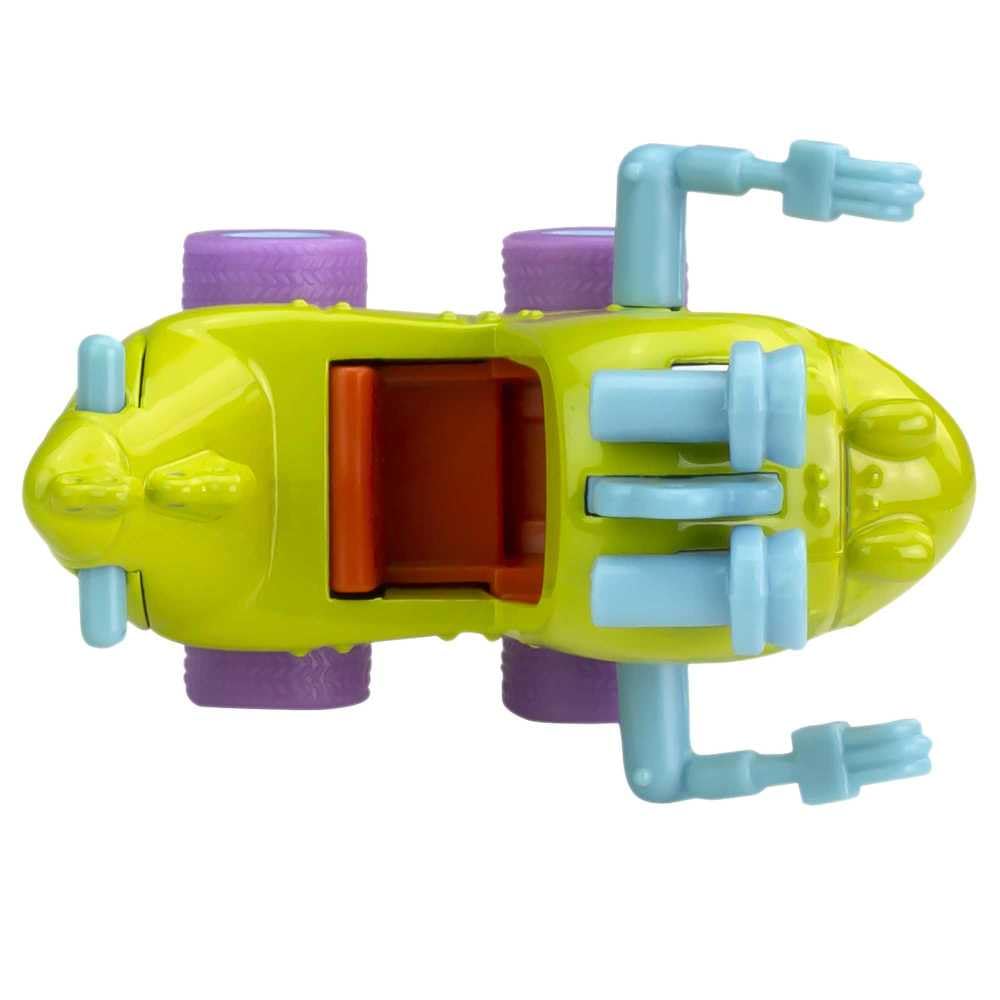 Hot Wheels Retro Entertainment Collection of 1:64 Scale Rugrats Reptar Car from Blockbuster Movies, TV, & Video Games, Iconic Replicas for Play or