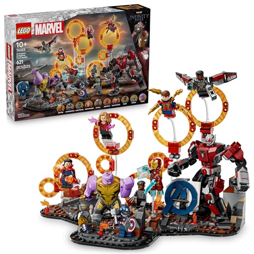 LEGO Marvel Avengers: Endgame Final Battle - Super Hero Building Set for Kids, Ages 10+ - 10 Figures Including Iron Man, Black Panther, and Iron