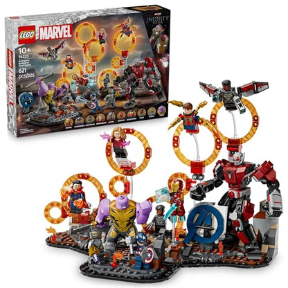 LEGO Marvel Avengers: Endgame Final Battle - Super Hero Building Set for Kids, Ages 10+ - 10 Figures Including Iron Man, Black Panther, and Iron