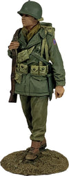 W. Britain World War 2 Allies 25279 U.S. 442 Infantry Regiment Walking 1:30 Scale Metal