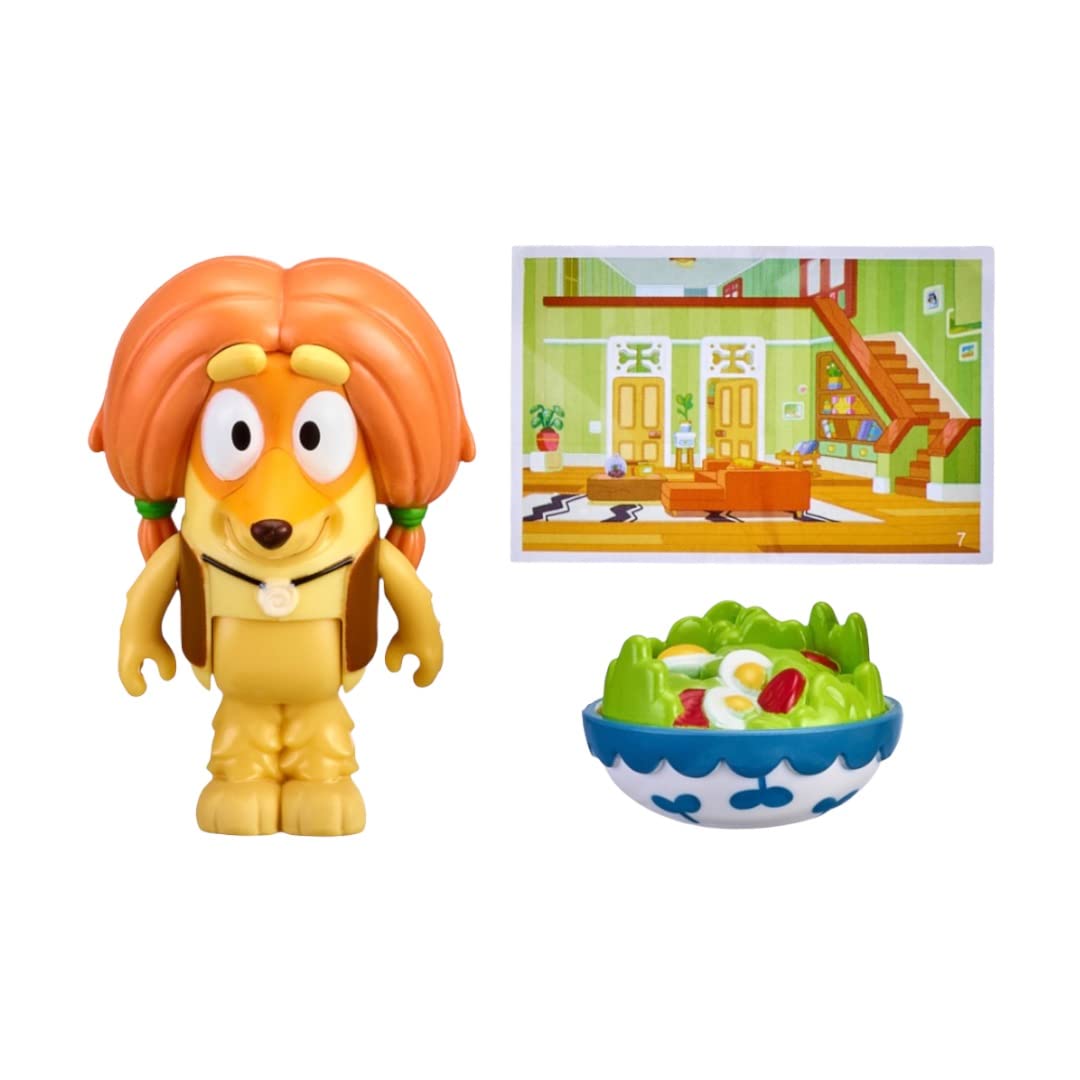 Bluey Story Starters - Choose from 8 Figures - Bluey, Bingo, Honey, Snickers, Indy, or Muffin - Ages 3+ (Indy & Salad)