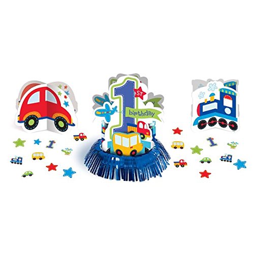 "All Aboard Boy" Table Decorating Kit, Birthday