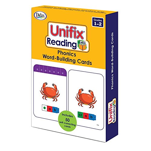 Didax Unifix Reading: Phonics Word-Building Cards