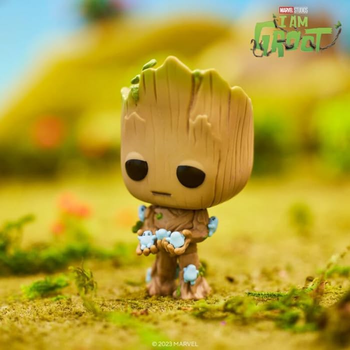 Funko POP! Marvel: Guardians of the Galaxy - Groot with Grunds - Groot Shorts - Collectable Vinyl Figure - Gift Idea - Official Merchandise - for Kids