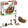 LEGO Super Mario Bowser's Airship 1,152 Piece Building Kit, Unveils Detailed Interior, Includes Kamek, Rocky Wrench, Goomba, POW Block, Cannon Start