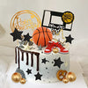 16 PCS Basketball Cake Toppers Basketball Theme Cake Decoration for Boy Birthday