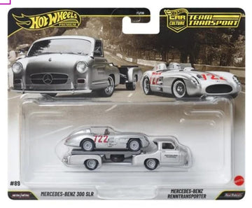 Hot Wheels Team Transport Mercedes-Benz 300 SLR Reintransporter