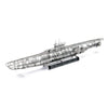 Jasmine Model U-Boat Untersee-Boot Submarine Type VIIC 1/350 3D Metal Puzzle DIY Full Structure Detail Model Kits Jigsaw Toys 205001