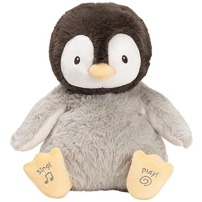 GUND Baby Kissy Penguin 12-Inch Interactive Animated Musical Baby Toy