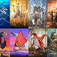 Artgame 3D Dinosaur Fact Cards - Blue