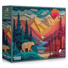 Bear Country (#8) - 1000 Piece Jigsaw Puzzle for Adults | Premium European Blue Board | Satin Low-Glare Finish | Ribbon Cut | Bonus Poster |