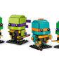 LEGO BrickHeadz Teenage Mutant Ninja Turtles Set - 567 Pieces, All 4 TMNT Figures with Iconic Weapons & Pizza Accessory - Ages 10+ - Gift for Kids &