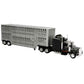 1/43 D/C Kenworth W900 Pot Belly Livestock Trailer
