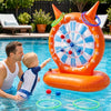 Kids Pool Toys Games, Inflatable Dart Board Ball and Ring Toss Water Game