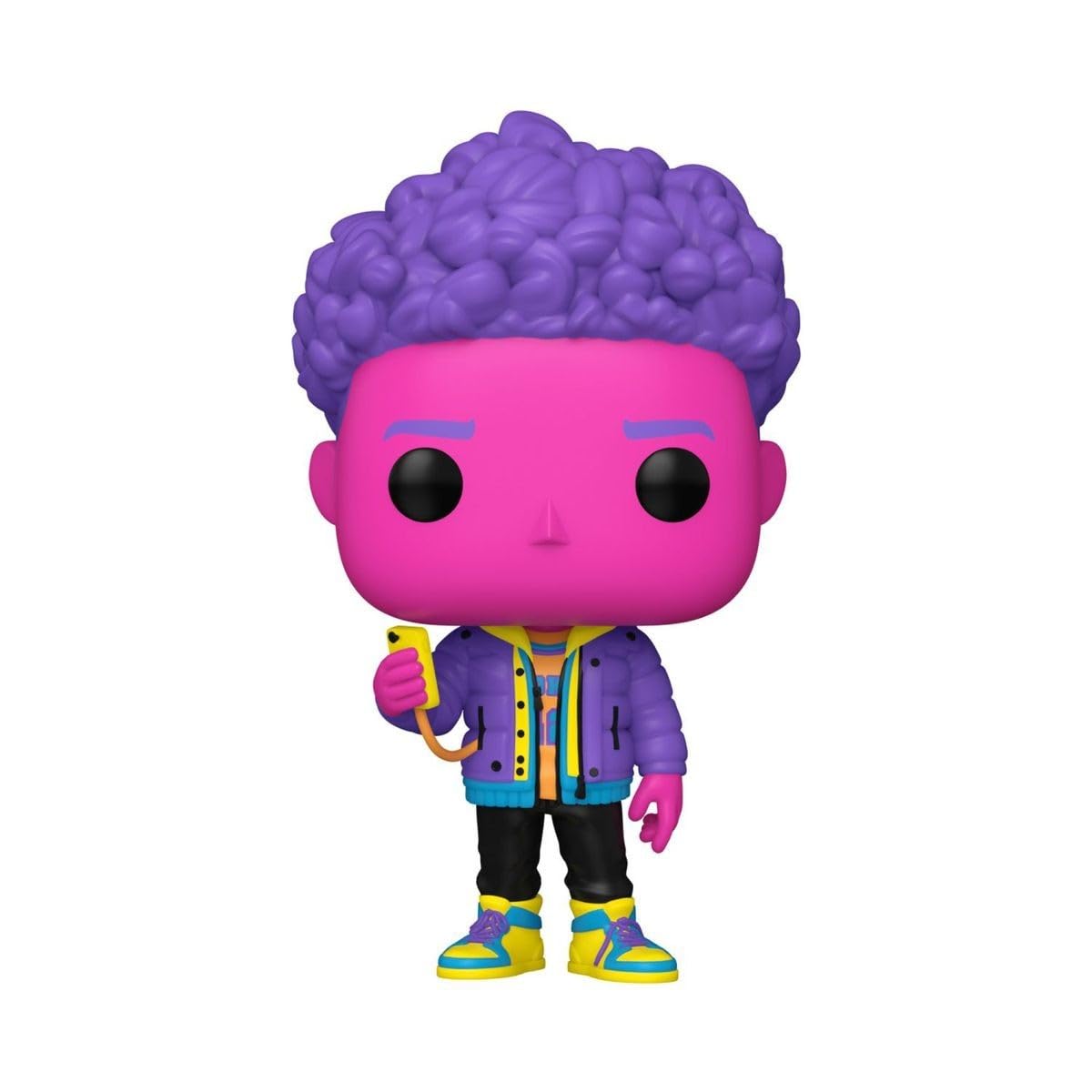 Funko Spider-Man Across the SpiderVerse POP! Marvel Miles Morales Exclusive Vinyl Figure #1233 [Blacklight]