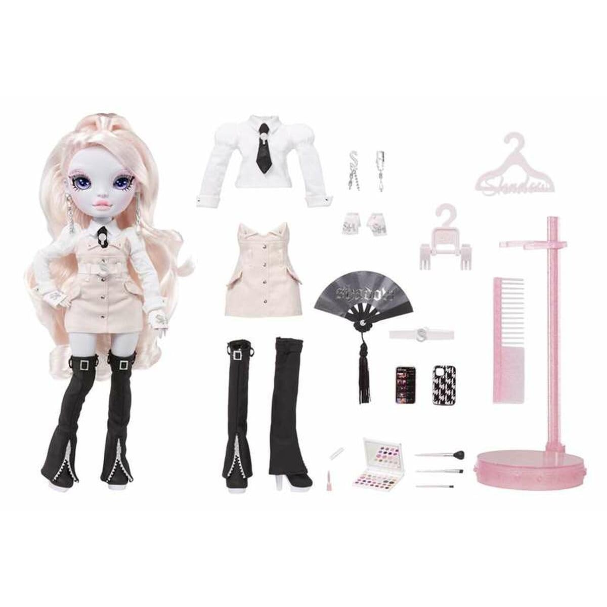 Rainbow High Shadow High Karla Choupette- Pink Fashion Doll. Fashionable Outfit & 10+ Colorful Play Accessories. for Kids 4-12 Years Old & Collectors