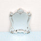 Silver 1/12 Miniature Wall Mirror Dollhouses Decoration Accessories, Dollhouse Mirror?Dollhouses Accessories?Dollhouses Décor