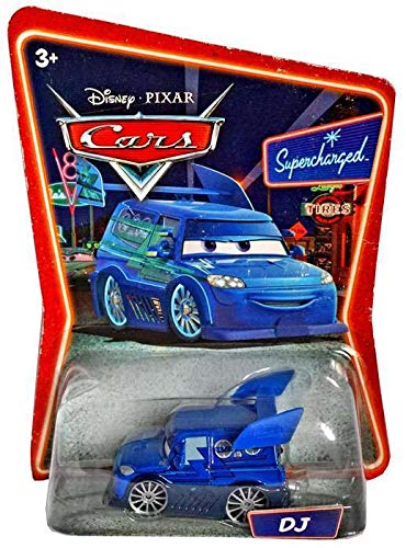 DJ Disney Pixar Cars Supercharged Edition Background Card 1:55 Scale Mattel