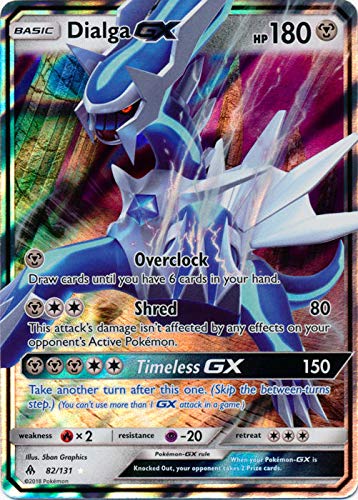 Dialga GX - 82/131 - Ultra Rare GX Forbidden Light