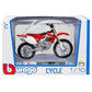 New-Ray Toys 1:6 Scale Dirt Bike Die-Cast Replica Honda CRF450R 2017 49583, Red