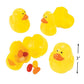 One Dozen (12) Plastic Ducky Shaped Easter Eggs