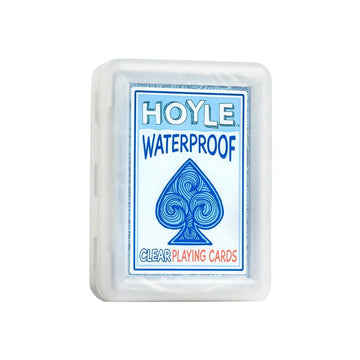 Bicycle Hoyle Summer Fun Pack Hoyle 6-in-1 Kids Card Games and 2 Decks of Clear Plastic Waterproof Playing Cards, Fast-Paced Family Game Night Playing