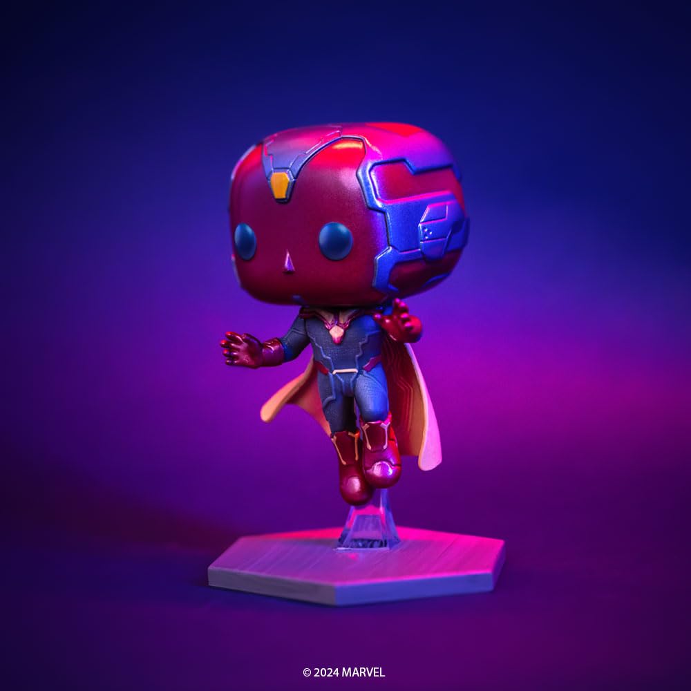 Funko POP! Marvel: Civil War - Vision & Captain America - Amazon Exclusive