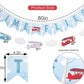 Time Flies Vintage Airplane Banner,Airplane 1st Birthday Banner