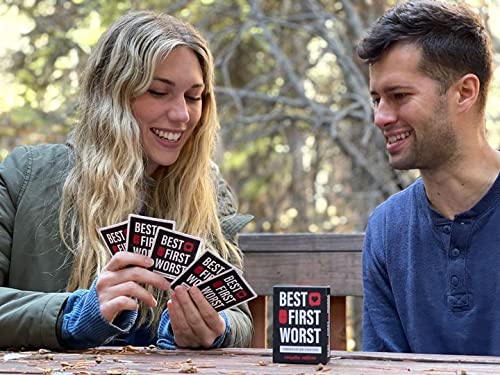 Gatwick Games Best First Worst - New Couples Card Game, Great for Couples Date Night, Work on Strengthening Your Relationship While Playing a Fun Card