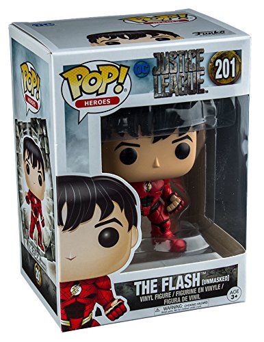 Funko Pop! FN14741 Justice League (2017) - Flash (Unmasked) Vinyl Figure
