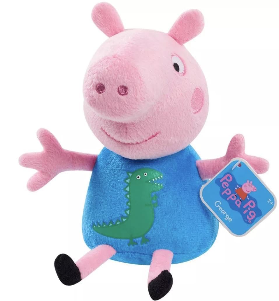 Peppa Pig 6 Inch Bean Plush | George
