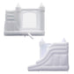 Bounceland Castle Palace Daydreamer Cloud Bounce House, 10.8 ft L x 9.8 ft W x 8.7 ft H, Basketball Hoop, UL Blower Included, Trendy Neutral Color