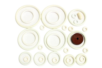 Game Room Guys White Ring Kit for Chicago Coin Firecracker Pinball Machine
