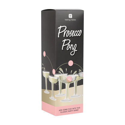 Talking Tables Party Pong Drinking Game | Includes Glasses & Balls | Games for Bachelorette Party, Girls Night, Birthday, Bridal Shower, NYE