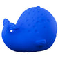 caaocho Pure Natural Rubber Bath Toy - Kala the Whale Baby Toy - Hole Free, BPA Free Bath Toys for Infants, Without Holes Sealed Natural Rubber