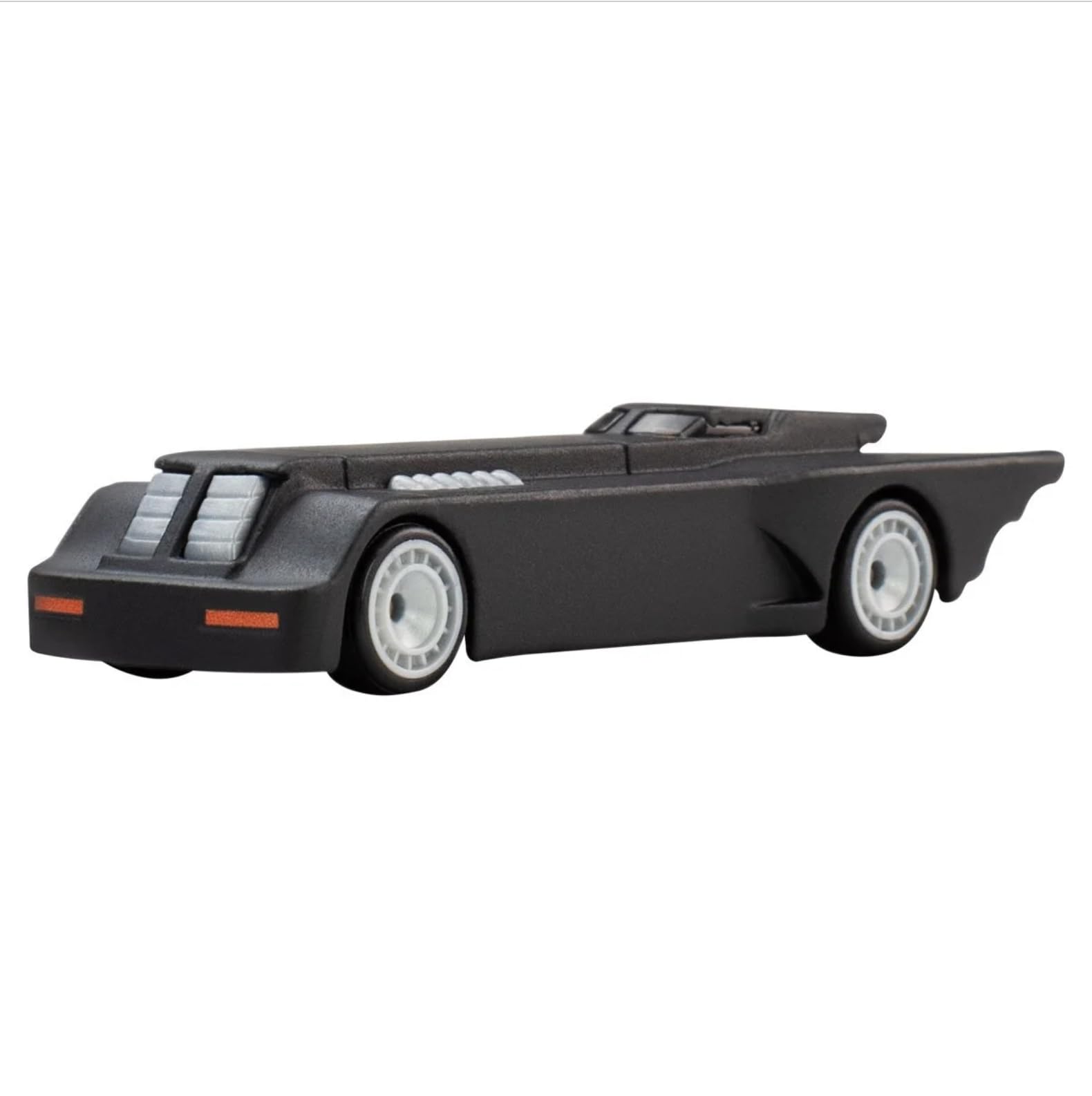 Hot Wheels Pop Culture Batman: The Animated Series Batmobile Die-Cast Vehicle, 1:64 Scale, Real Riders, Metal/Metal