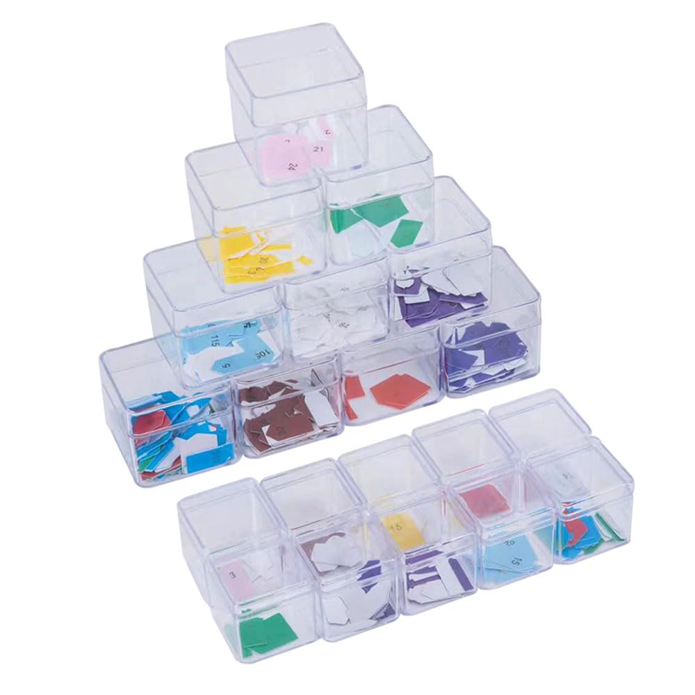 Kghios Montessori 3 Arrows - Complete Bead Materials Set for Kids, Three Arrows Montessori Math Toys Training Center