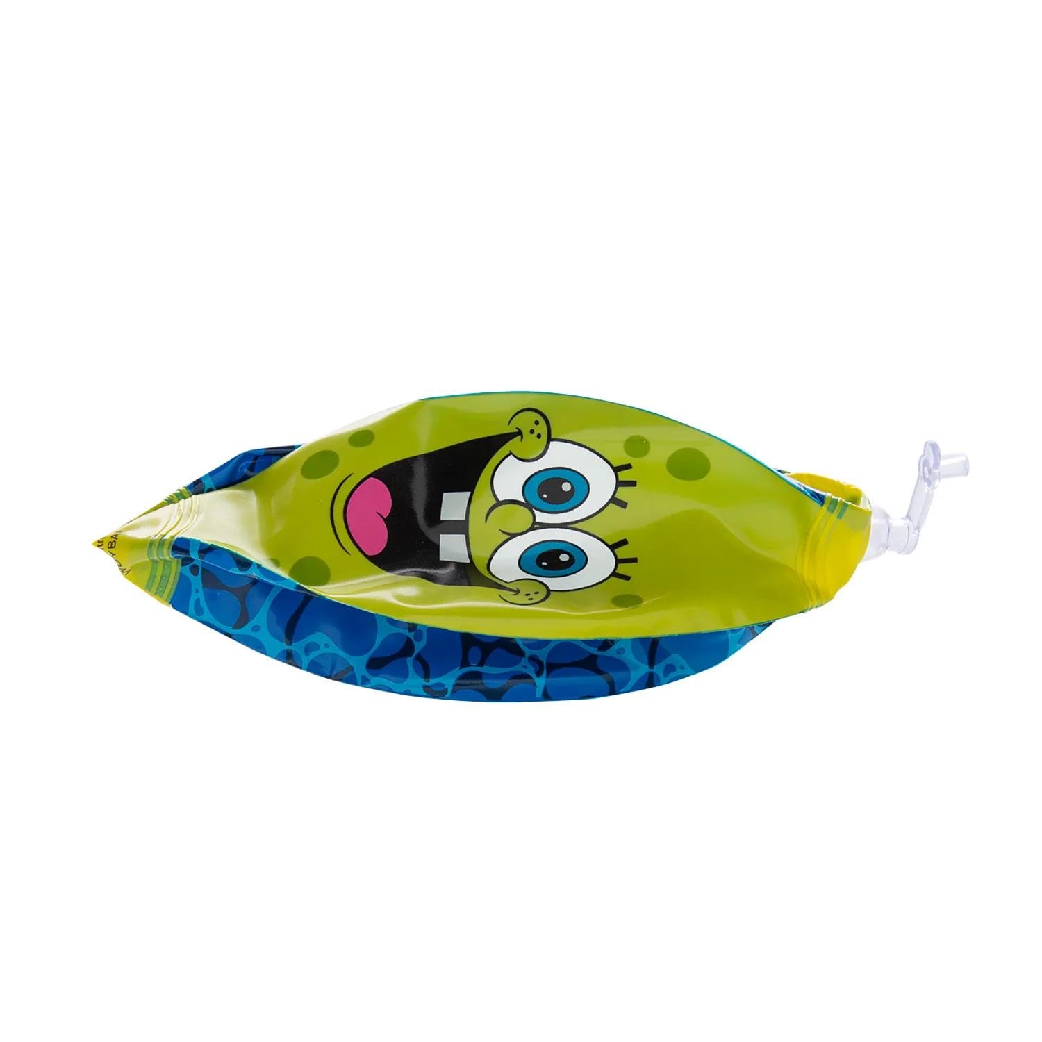Fun Express Mini Inflatable 5" Spongebob Squarepants Vinyl Beach Balls - 12 Pieces