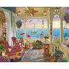 White Mountain 1000 Piece Jigsaw Puzzle Ocean Beach House, Summer Breeze