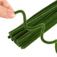 108 Extra?Long Green Pipe Cleaners - 18" Chenille Stems Craft Supplies