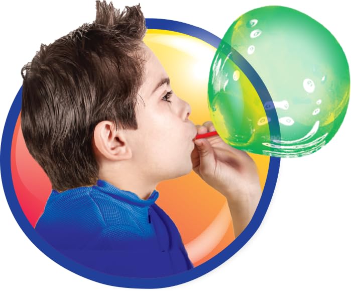JA-RU Large B'loonies Plastic Balloon XXL (2 Tubes) Great Original Bloonies Bubble Making. 772-2
