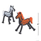Fun Express Halloween Bendable Skeleton Unicorns - Flexible Halloween-Themed Character Toys Trick-or-Treating Party Favors Gifts Seasonal Decor - Fun