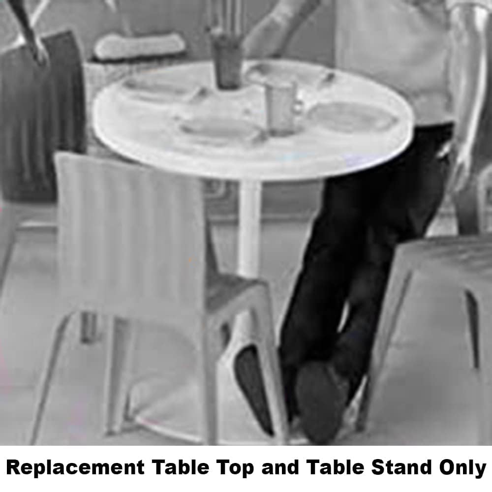 Mattel Replacement Part for Barbie Malibu House Playset - FXG57 ~ Replacement Table Top and Table Stand, White