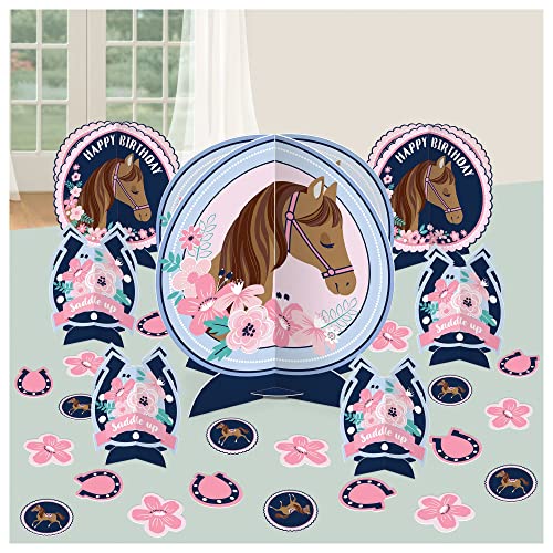 31-Piece Saddle Up Table Centerpiece Decorating Kit | 1 Pack