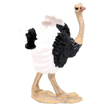 FLORMOON Ostrich Figurines Realistic Animal Figure Early Educational Toys Science Project Christmas Birthday Gift for Kids