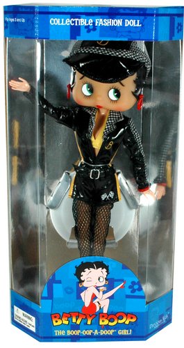 Betty Boop 12" Racing Girl w/ Doll Stand