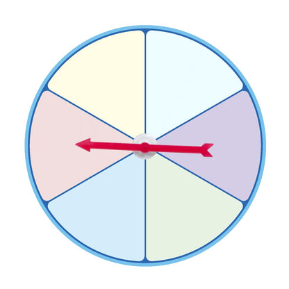 Magnetic Spinner for White Board School Dry Game Wheel Erase Magnetic 11.2in Dry Erase Spinning with Writing Film and Arrows for Classroom Math