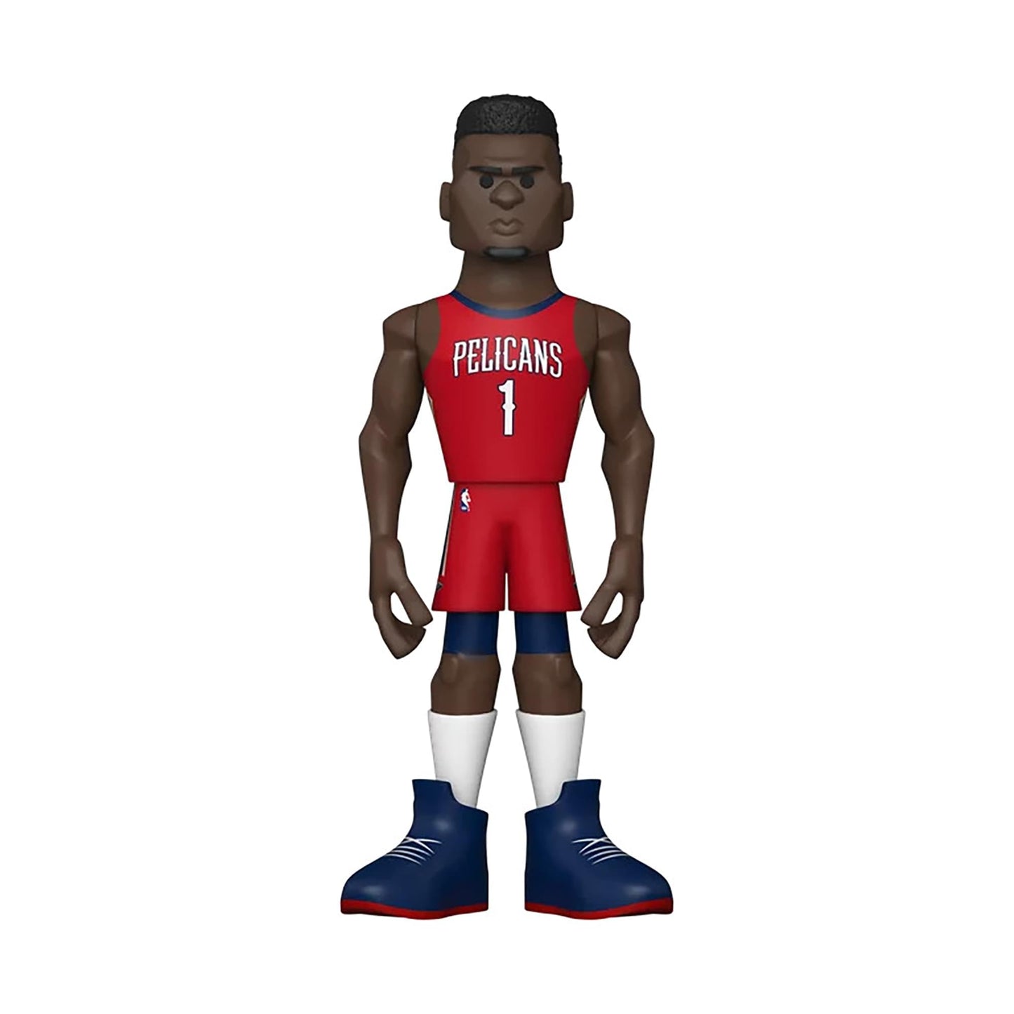 Funko New Orleans Pelicans NBA Gold 5 Inch Vinyl Figure | Zion Williamson Chase